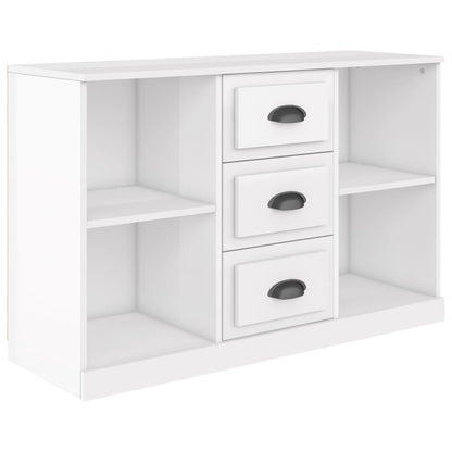 Skänk Högglans Vit 104,5x35,5x67,5 cm