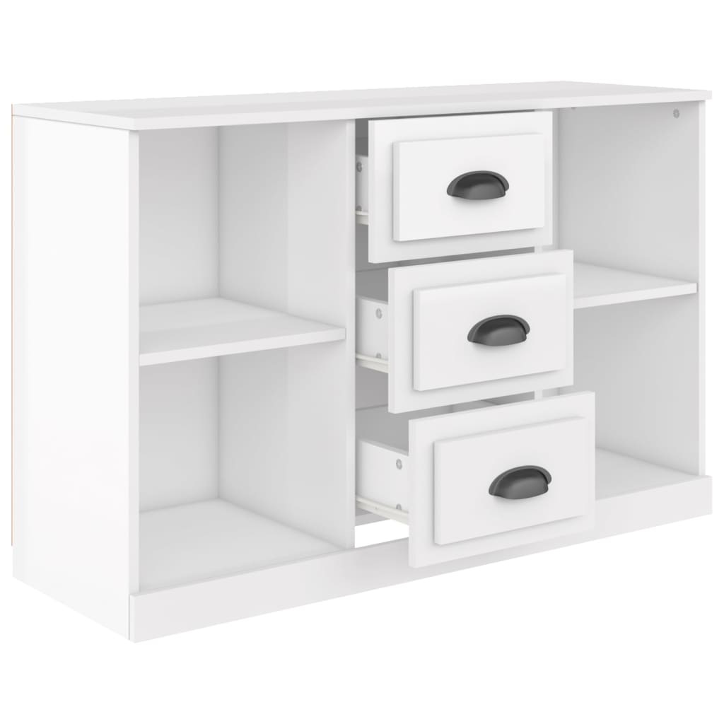 Skänk Högglans Vit 104,5x35,5x67,5 cm