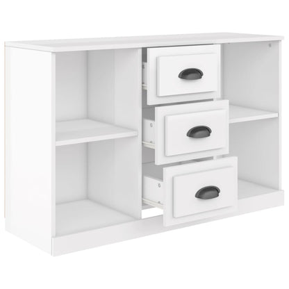 Skänk Högglans Vit 104,5x35,5x67,5 cm