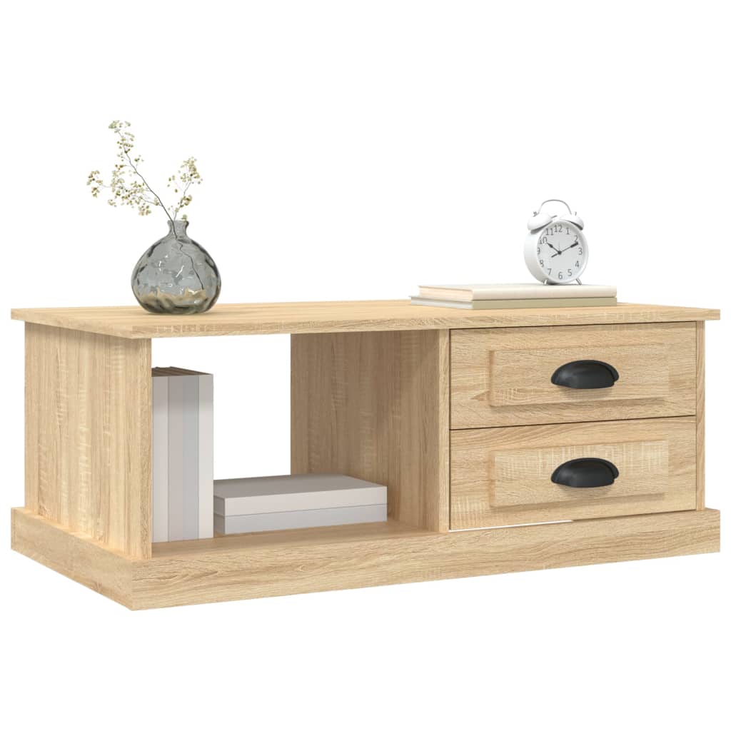 Soffbord Sonoma Ek 90x50x35 cm