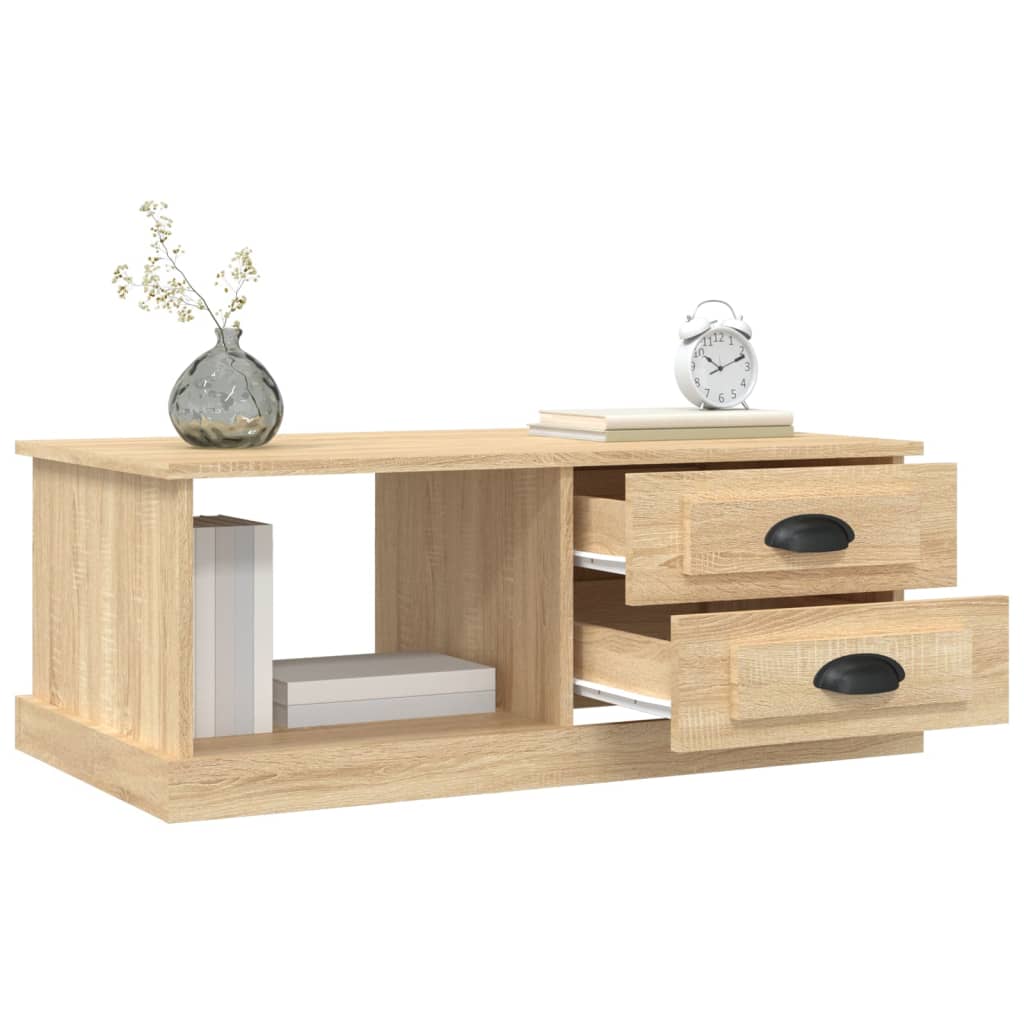 Soffbord Sonoma Ek 90x50x35 cm