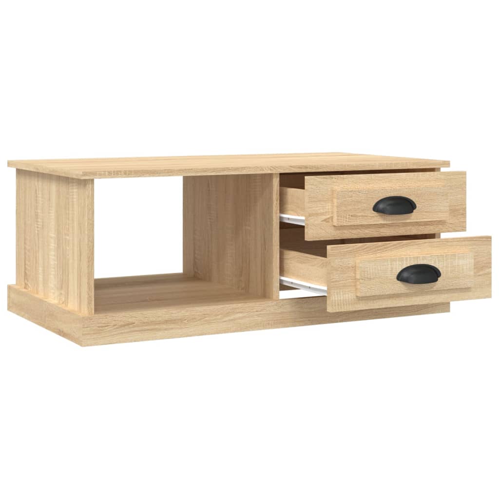 Soffbord Sonoma Ek 90x50x35 cm