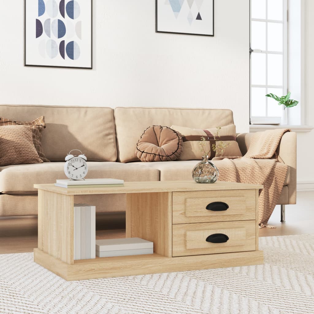 Soffbord Sonoma Ek 90x50x35 cm