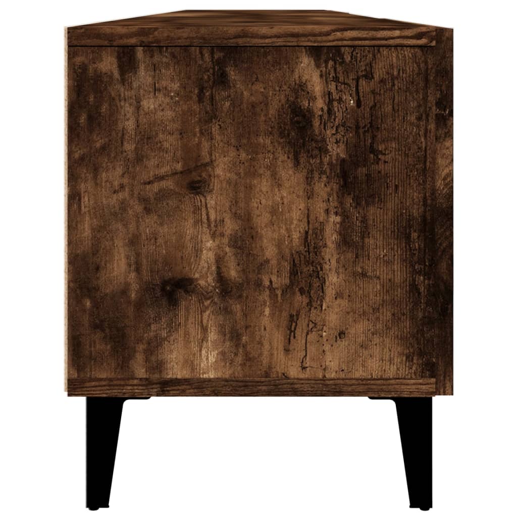 TV-Möbel Rökfärgad Ek TV-Skåp 180x31,5x40 cm