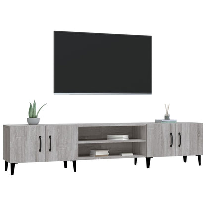 TV-Möbel Sonoma Grå TV-skåp 180x31,5x40 cm