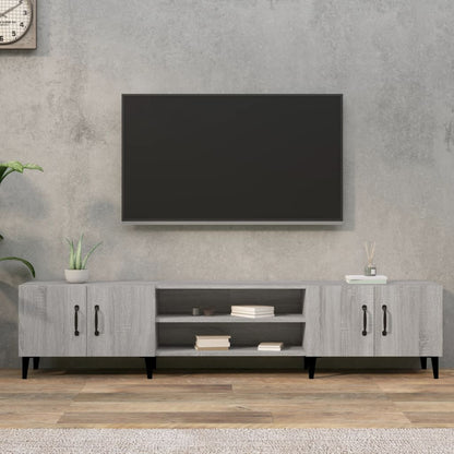 TV-Möbel Sonoma Grå TV-skåp 180x31,5x40 cm