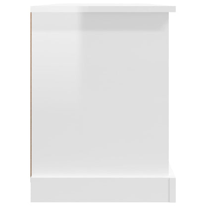 TV-Möbel Högglans Vit TV-Bänk 99,5x35,5x48 cm