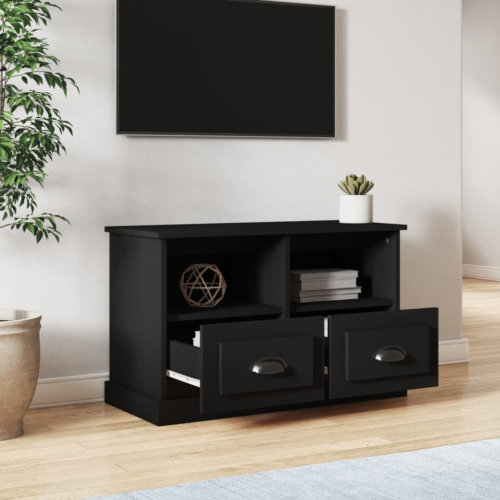TV-Möbel Svart TV-Skåp 80x35x50 cm