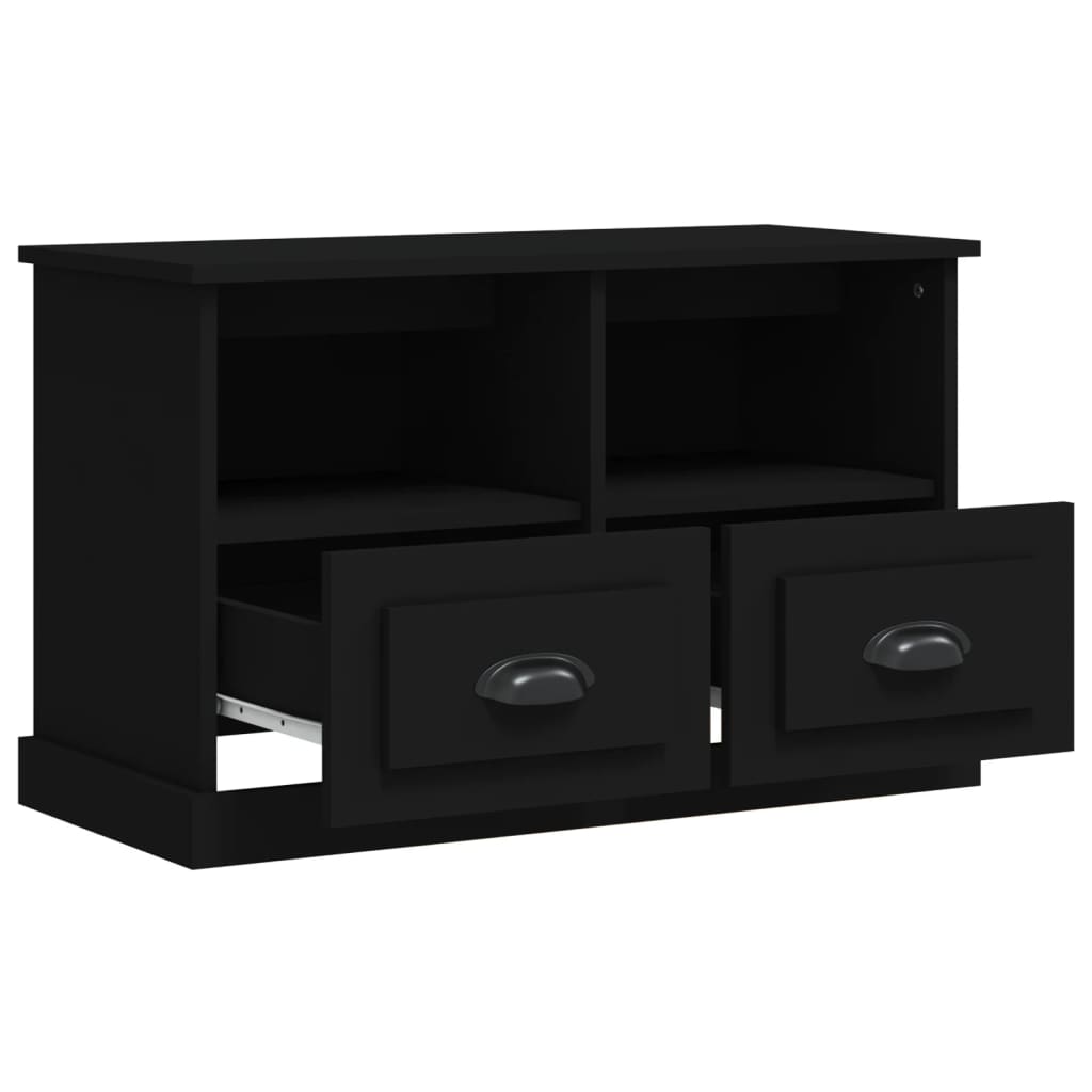 TV-Möbel Svart TV-Skåp 80x35x50 cm