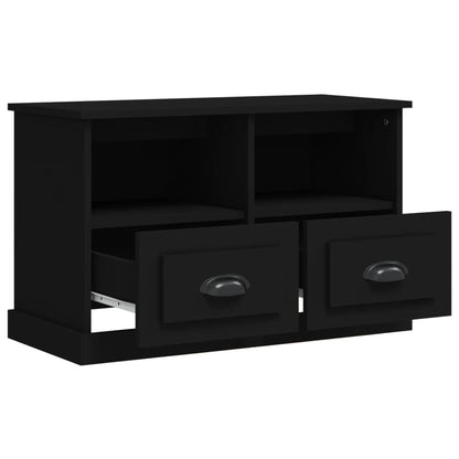 TV-Möbel Svart TV-Skåp 80x35x50 cm