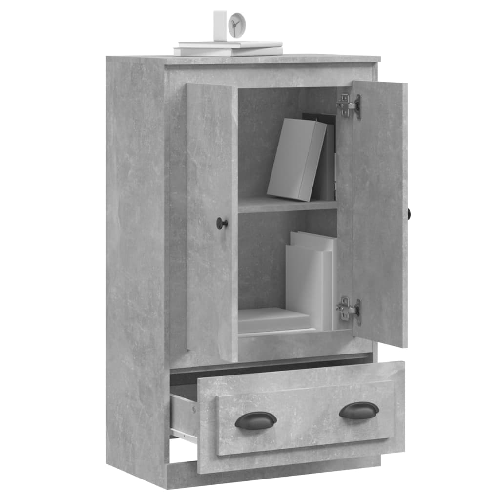 Skåp Betonggrå 60x35,5x103,5 cm
