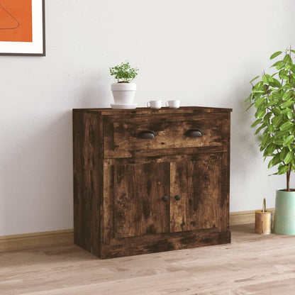 Skänk Rökfärgad Ek 70x35,5x67,5 cm