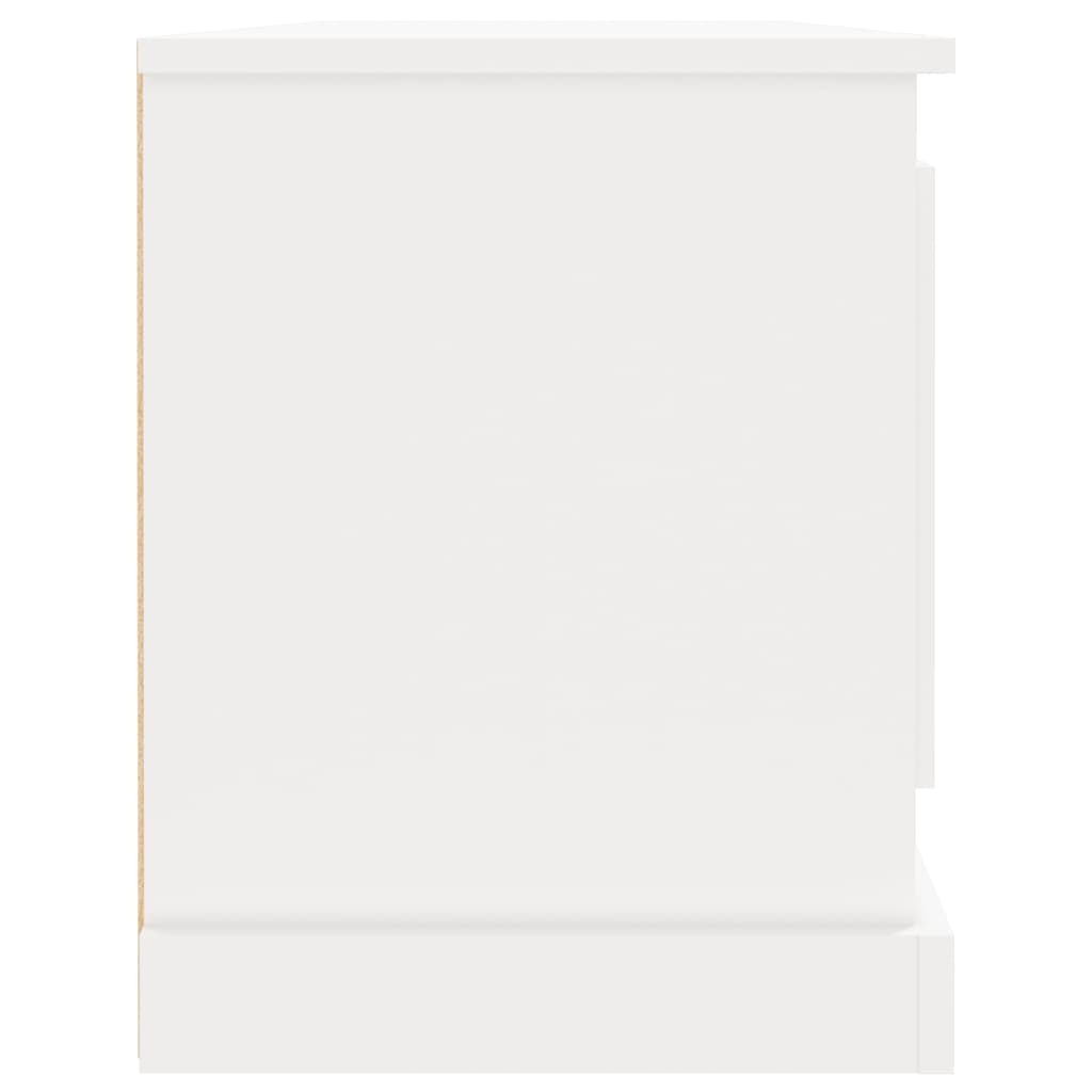 TV-Möbel Vit TV-Skåp 100x35,5x45 cm