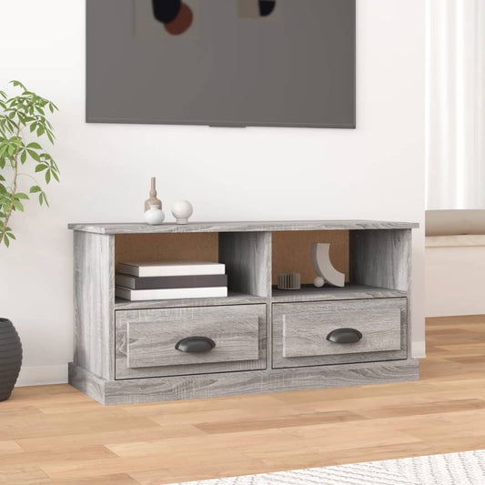 TV-Möbel Sonoma Grå TV-Bänk 93x35,5x45 cm