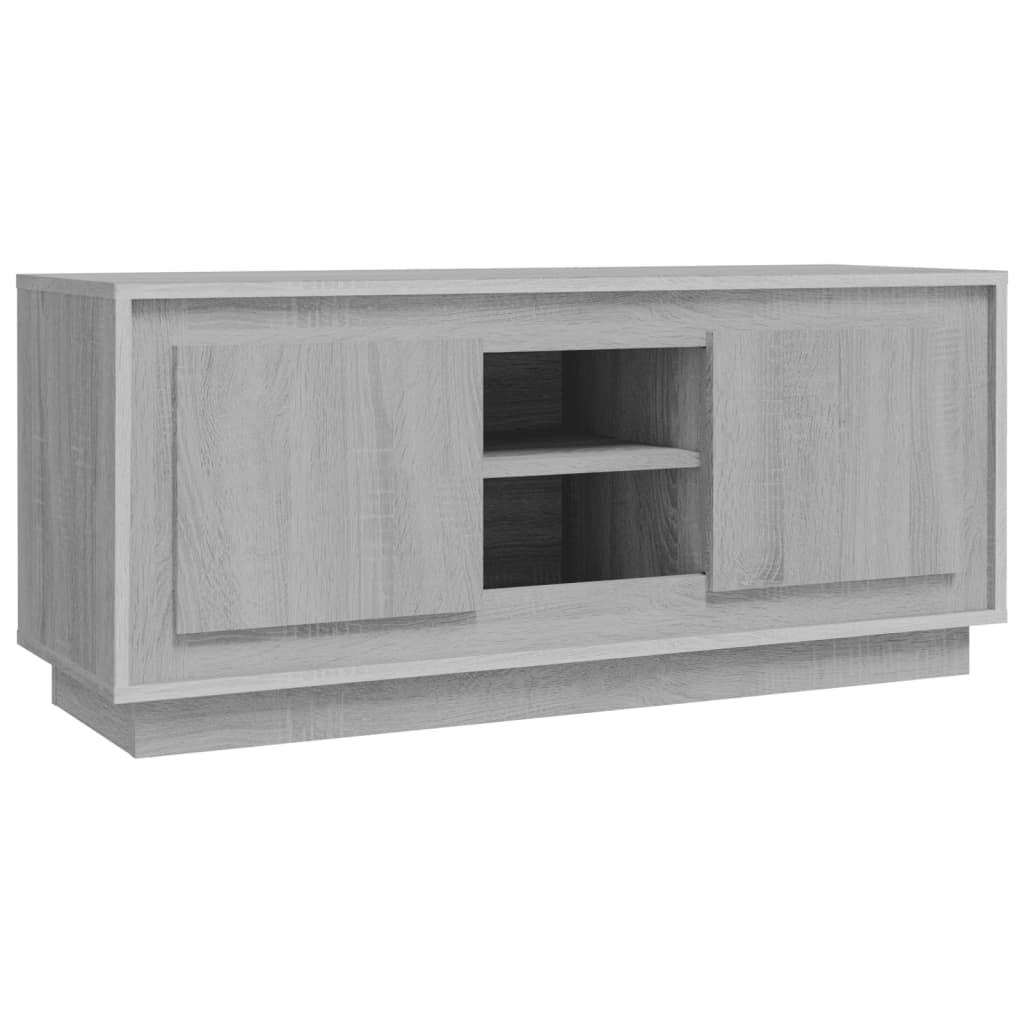 TV-Möbel Sonoma Grå TV-Bänk 102x35x45 cm