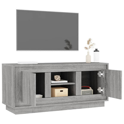 TV-Möbel Sonoma Grå TV-Bänk 102x35x45 cm