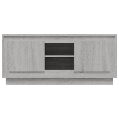 TV-Möbel Sonoma Grå TV-Bänk 102x35x45 cm