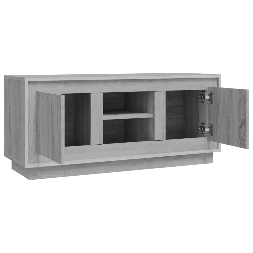 TV-Möbel Sonoma Grå TV-Bänk 102x35x45 cm