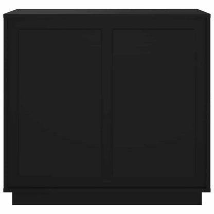 Skänk Svart 80x34x75 cm