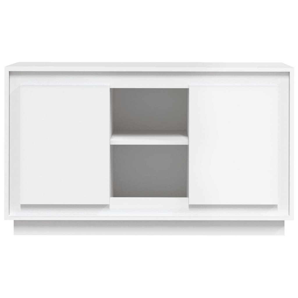 Byrå Vit 102x35x60 cm