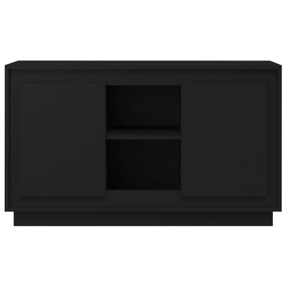 Byrå Svart 102x35x60 cm