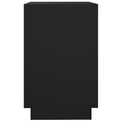 Byrå Svart 102x35x60 cm