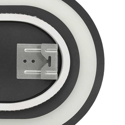 Badrumsspegel LED 100x45 cm oval