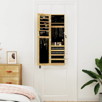 Smyckeskåp väggmonterat 30x8,5x106 cm