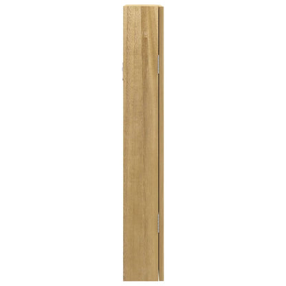 Smyckeskåp väggmonterat 37,5x10x67 cm