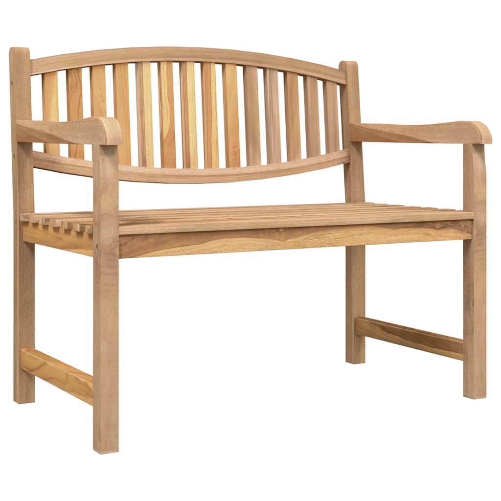 Trädgårdsbänk Trä 114x59x87 cm massiv teak