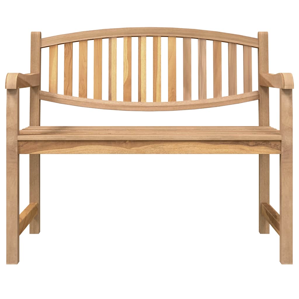 Trädgårdsbänk Trä 114x59x87 cm massiv teak