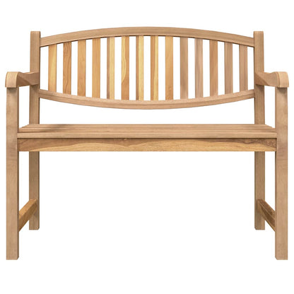Trädgårdsbänk Trä 114x59x87 cm massiv teak