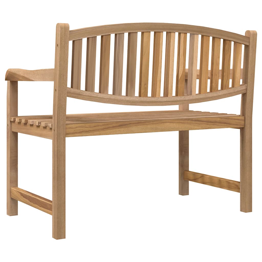 Trädgårdsbänk Trä 114x59x87 cm massiv teak