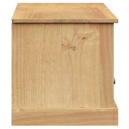 TV-Möbel Grå TV-Bänk VIGO 156x40x40 cm massiv furu