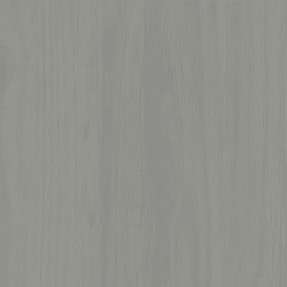 Bokhylla Grå VIGO 60x35x114,5 cm massiv furu