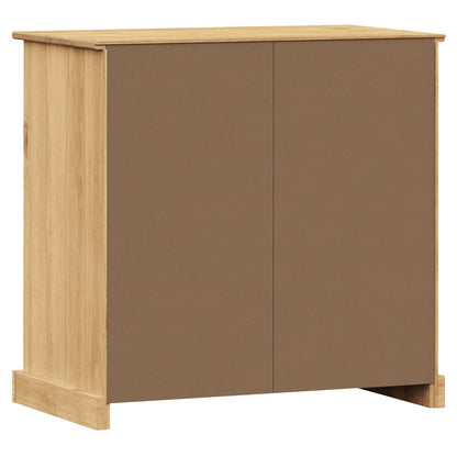 Skänk Trä med lådor VIGO 78x40x75 cm massiv furu