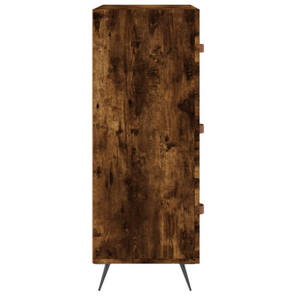 Byrå Rökfärgad Ek 69,5x34x90 cm