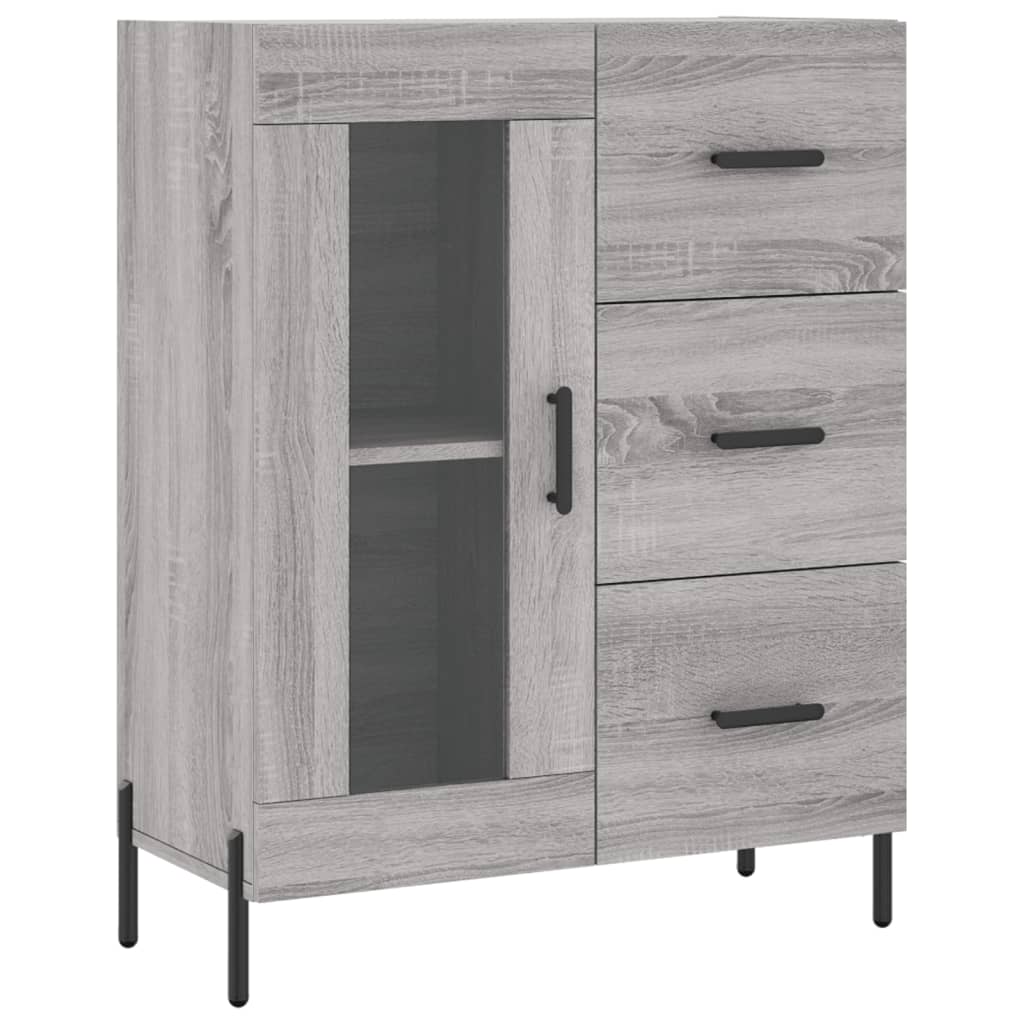 Skänk Sonoma Grå 69,5x34x90 cm