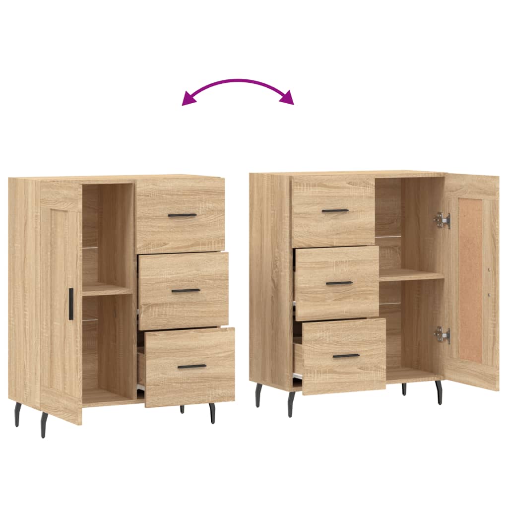 Skänk Sonoma Ek 69,5x34x90 cm