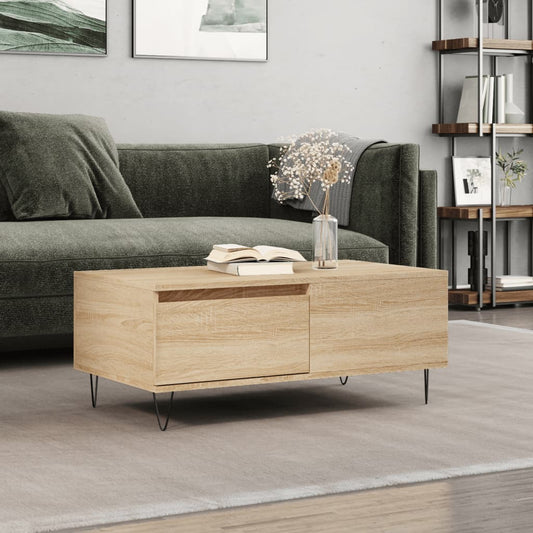 Soffbord Sonoma Ek 90x50x36,5 cm