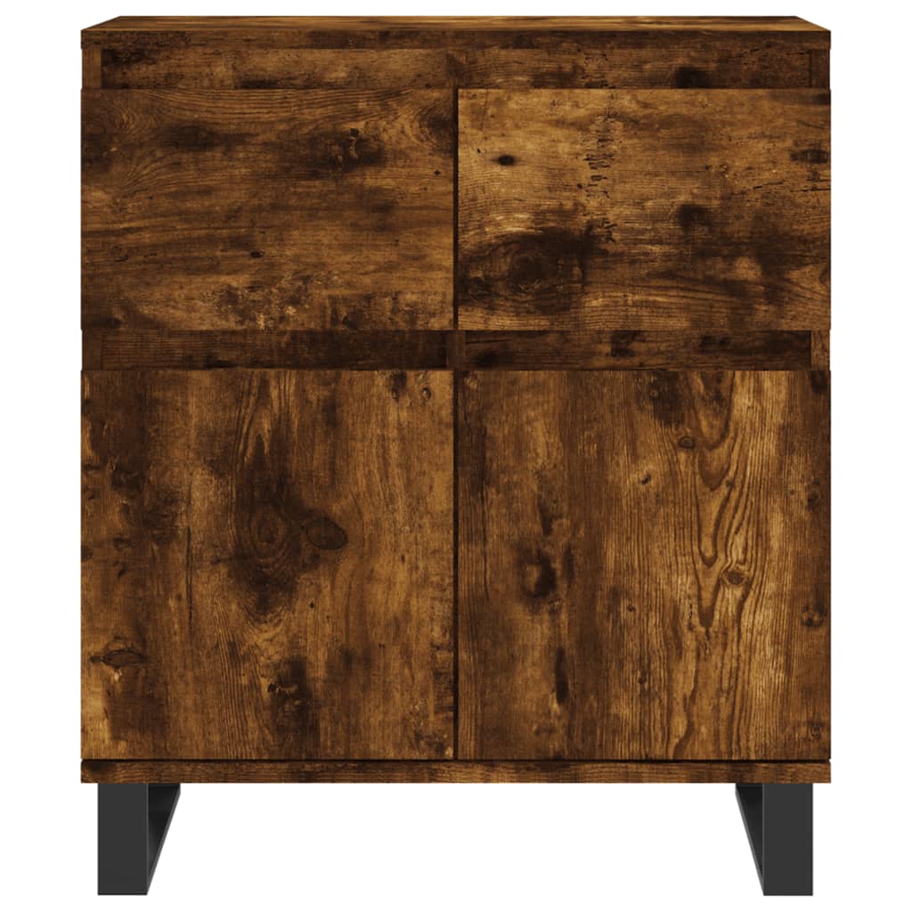Skänk Rökfärgad Ek 60x35x70 cm