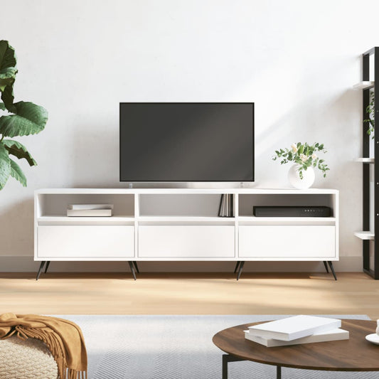 TV-Möbel Vit TV-Bänk 150x30x44,5 cm