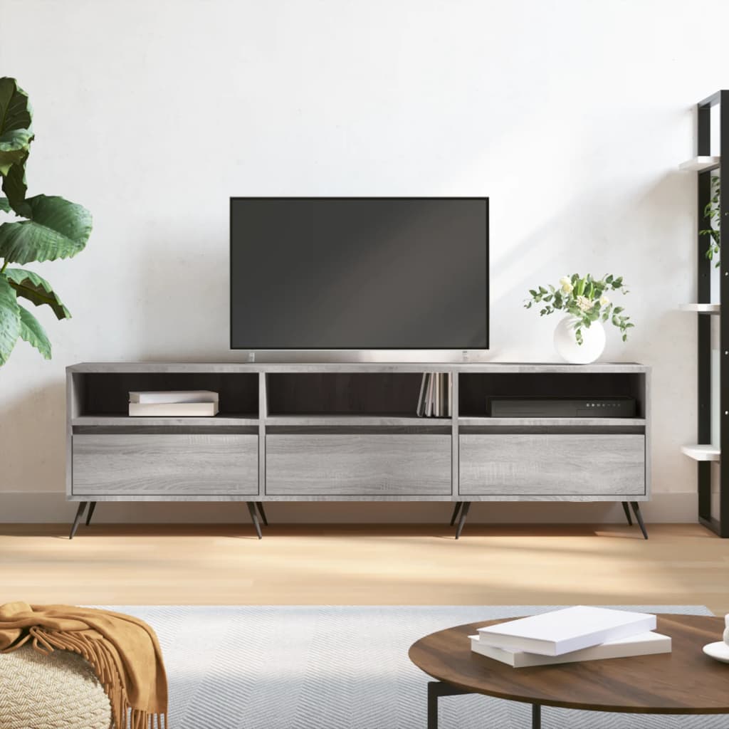 TV-Möbel Sonoma Grå TV-Bänk 150x30x44,5 cm