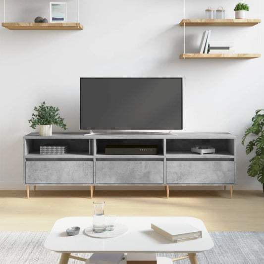 TV-Möbel Betonggrå TV-Bänk 150x30x44,5 cm