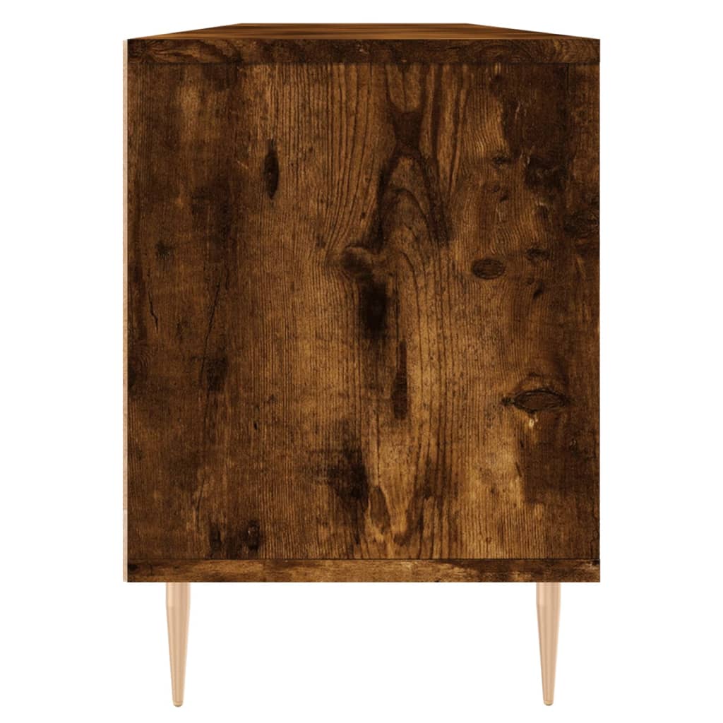 TV-Möbel Rökfärgad Ek TV-Bänk 150x30x44,5 cm