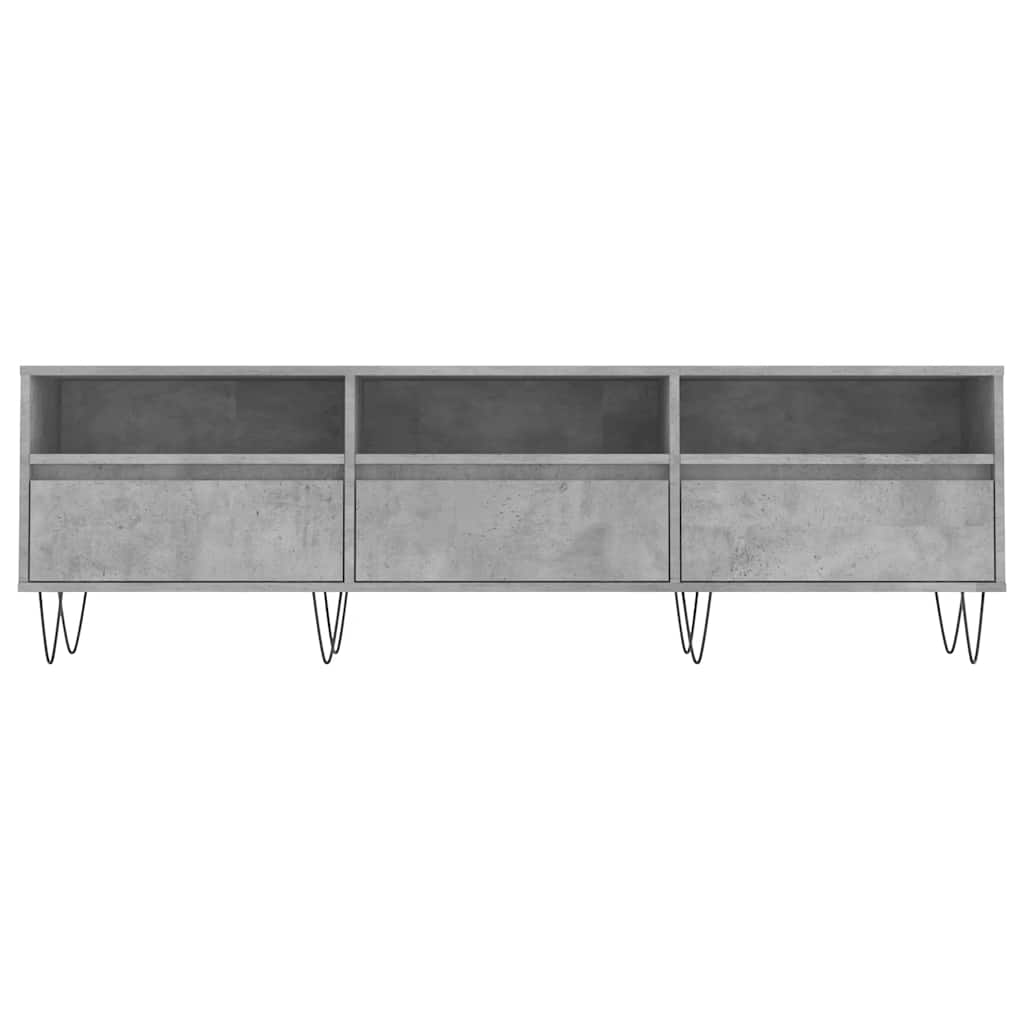 TV-Möbel Betonggrå TV-Bänk 150x30x44,5 cm