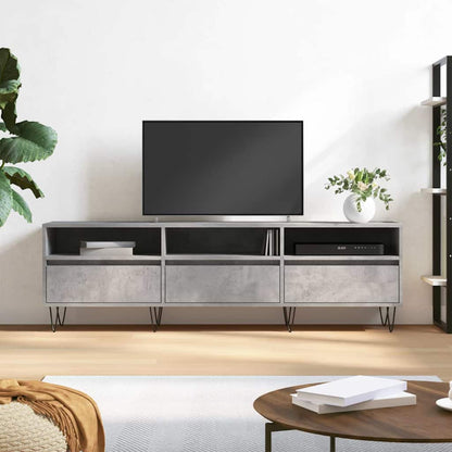 TV-Möbel Betonggrå TV-Bänk 150x30x44,5 cm