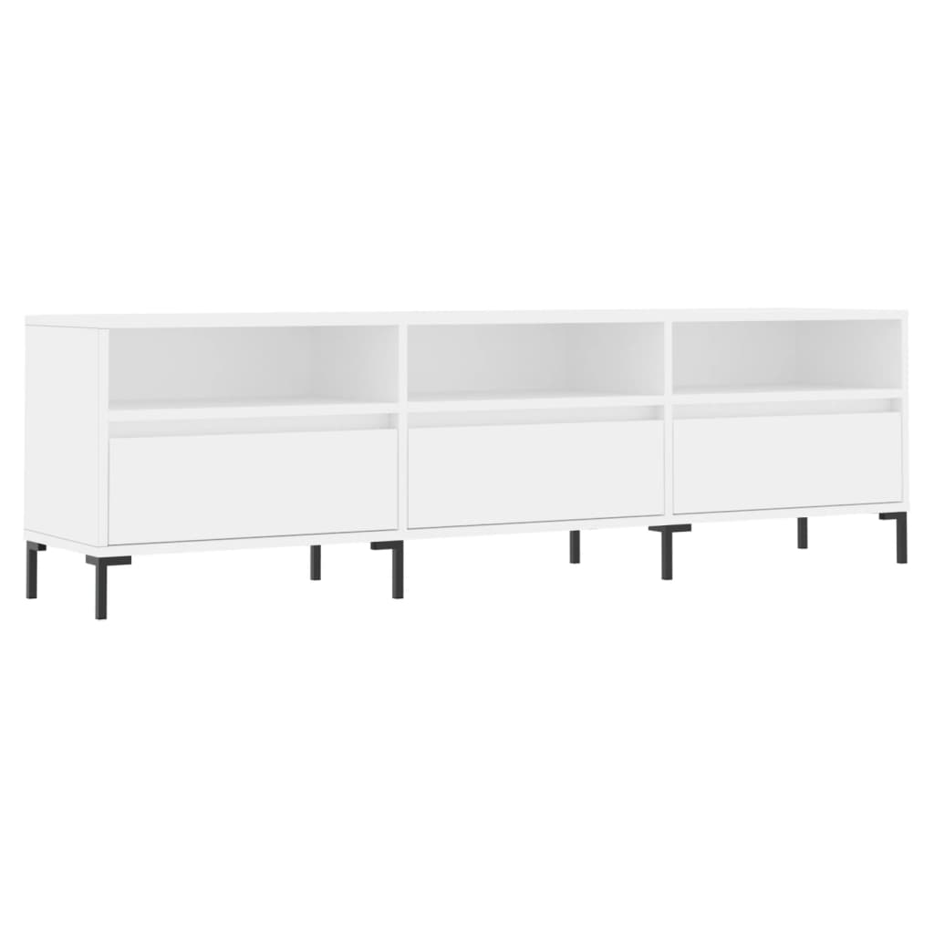 TV-Möbel Vit TV-Bänk 150x30x44,5 cm