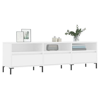 TV-Möbel Vit TV-Bänk 150x30x44,5 cm