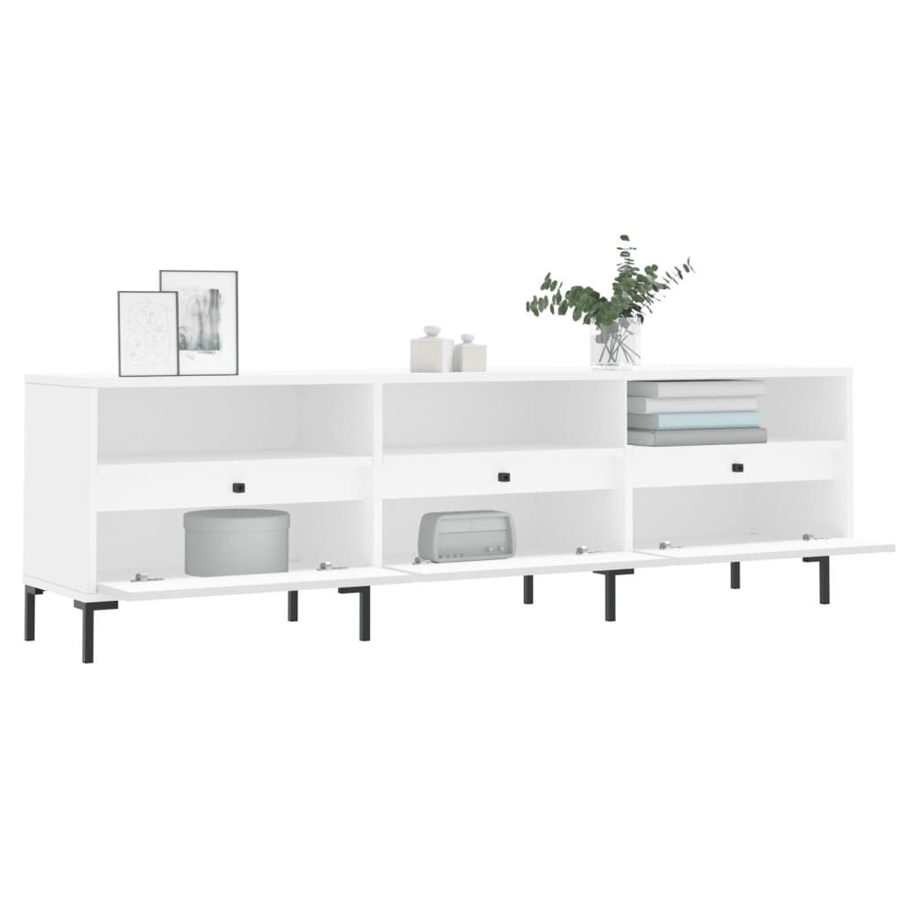 TV-Möbel Vit TV-Bänk 150x30x44,5 cm